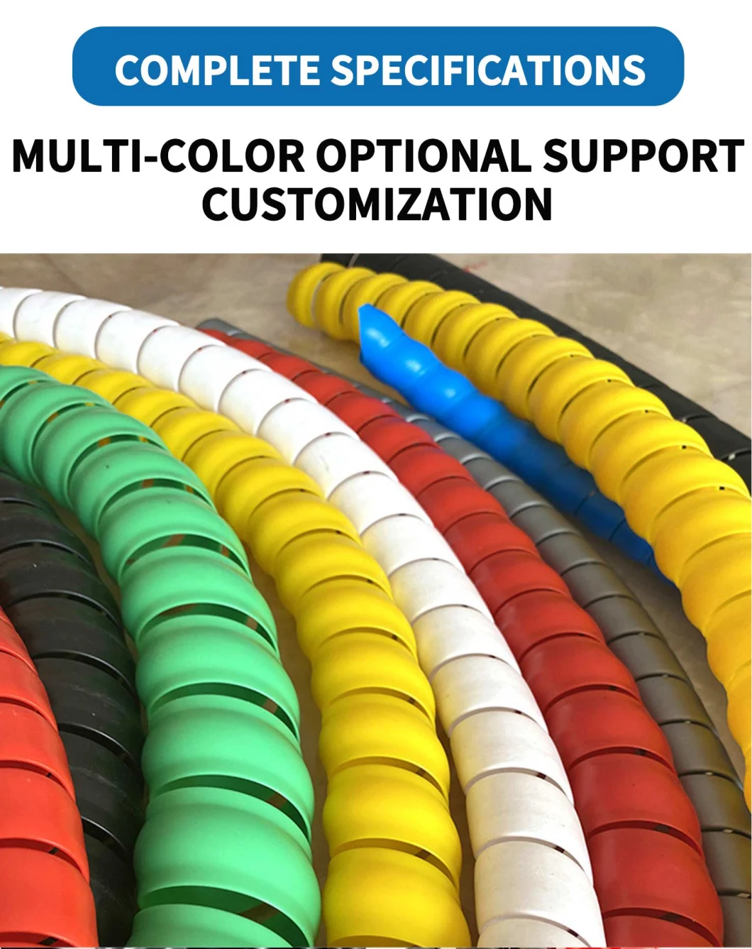 Wholesale Plastic Spiral Wrap Protection Spring Hose Guard