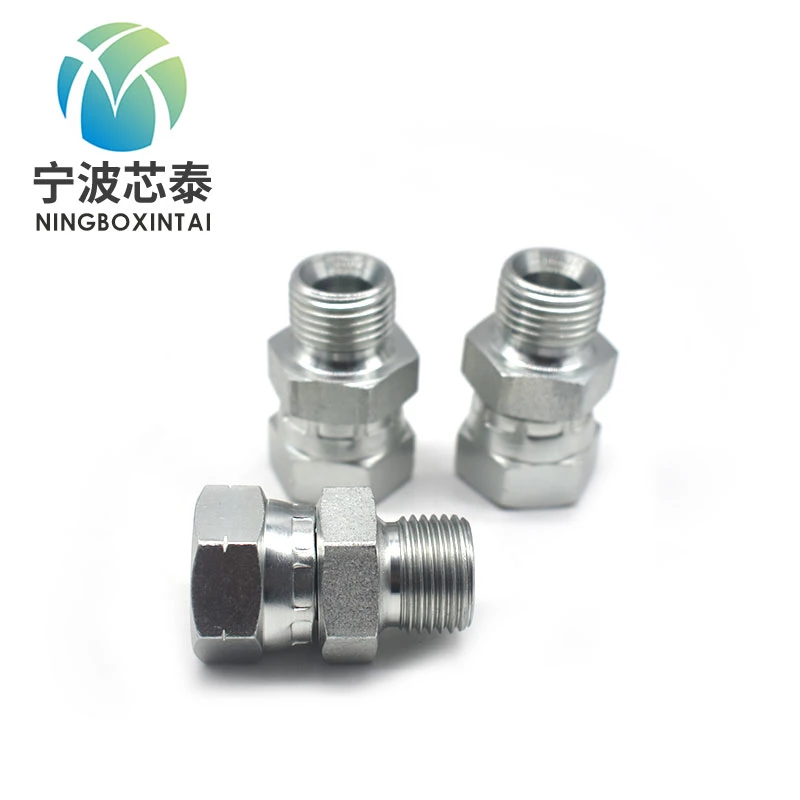OEM Stainless Steel Hydraulic Pipe Fitting Price Manufacturer Carbon Steel Flange Connector Male Adapters 1cg Bsp Male Hydraulic