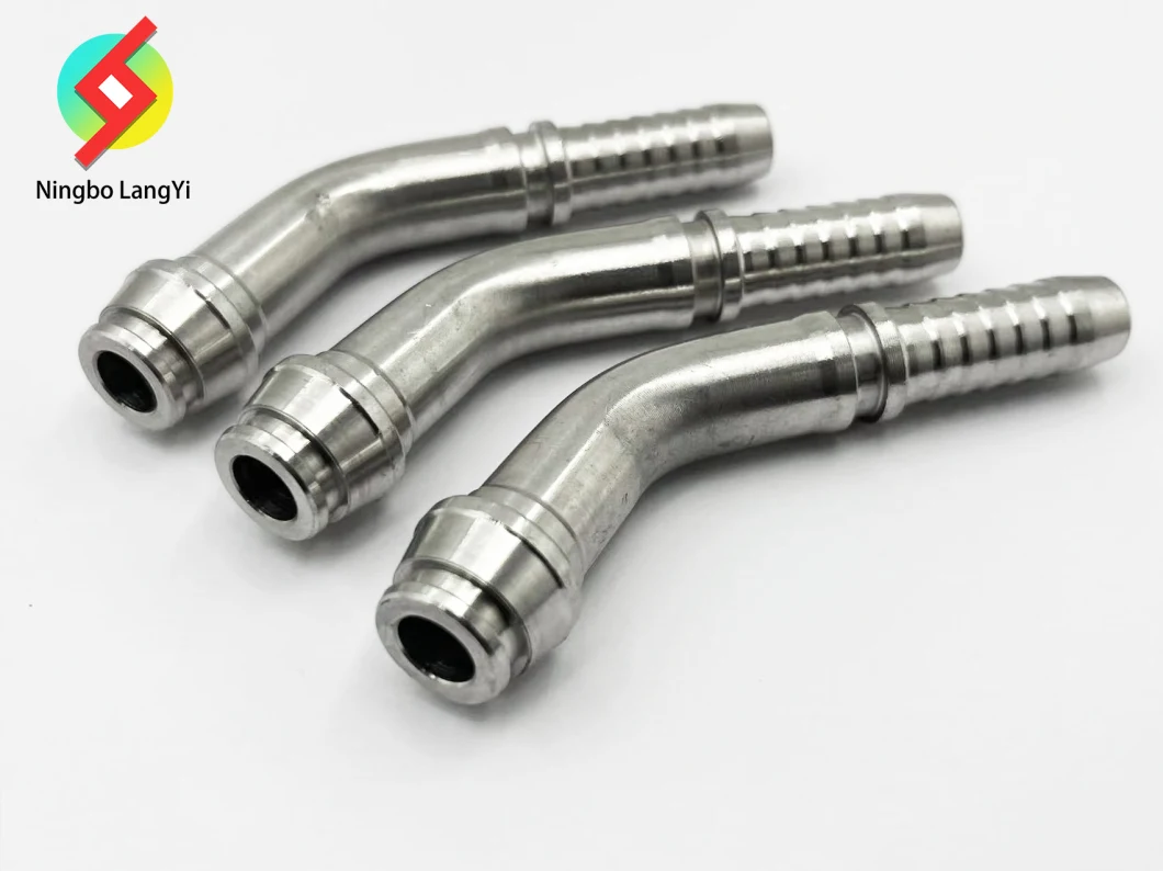 Stainless Steel Metric Female Multiple Seals Buckle Two Piece Hydraulic Hose Fittings