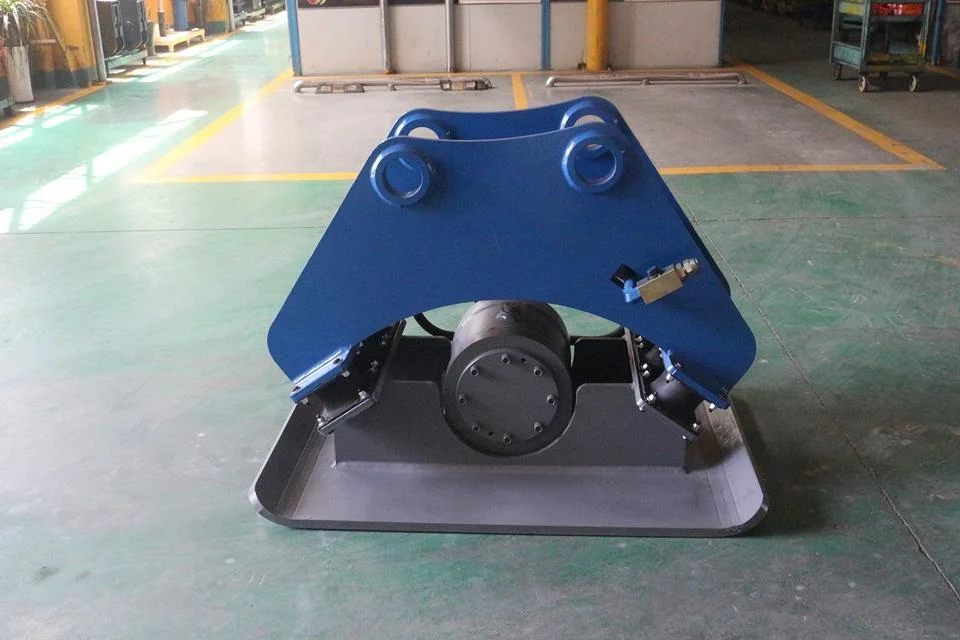High Precision Construction Machinery Hydraulic Plate Compactor Mechanical Accessories for Excavator