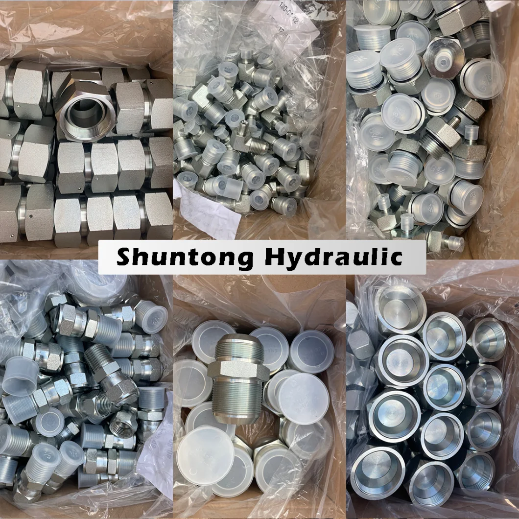 Chinese Manufacturer 90&deg; Metric Male 24&deg; H. T. Hydraulic Fluid Connector Hydraulic Hose Fitting