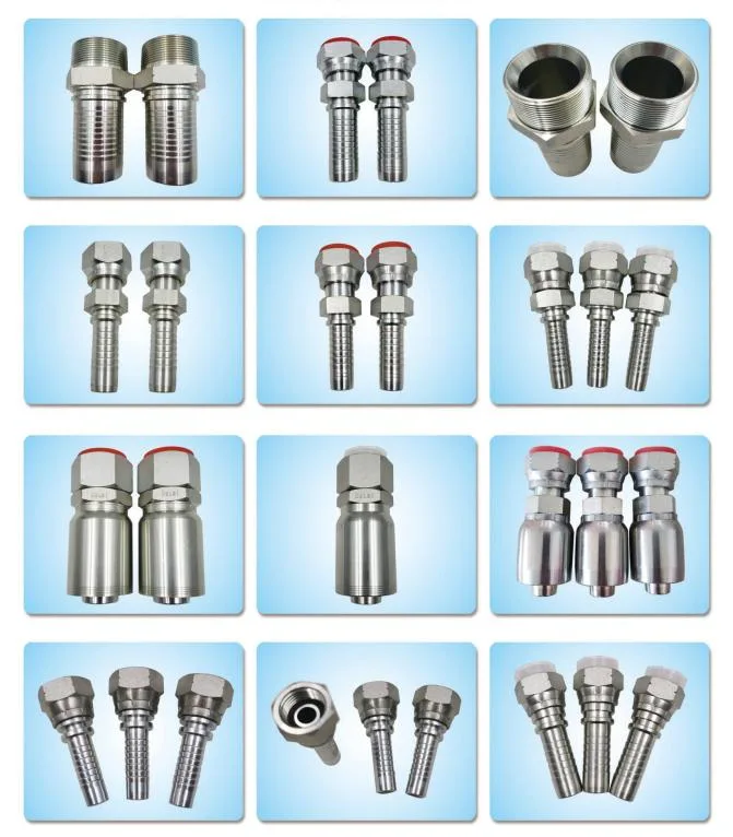 All Series Hydraulic Adapter Stainless Steel Bsp BSPT Jic Hydraulic Fittings Adapters