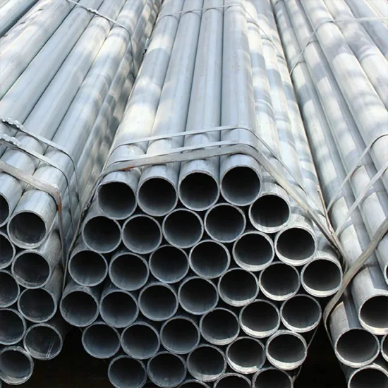 Zinc Coated Steel Pipe 2.5 Inch Sch40 Black Iron Pipe Low Price Galvanized Steel Pipe