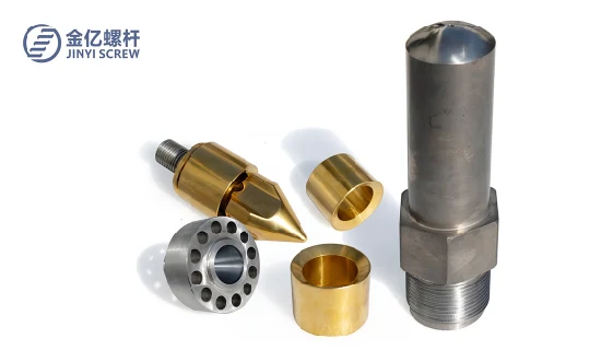 Internally Heated Nozzle Tip with High Strength Steel