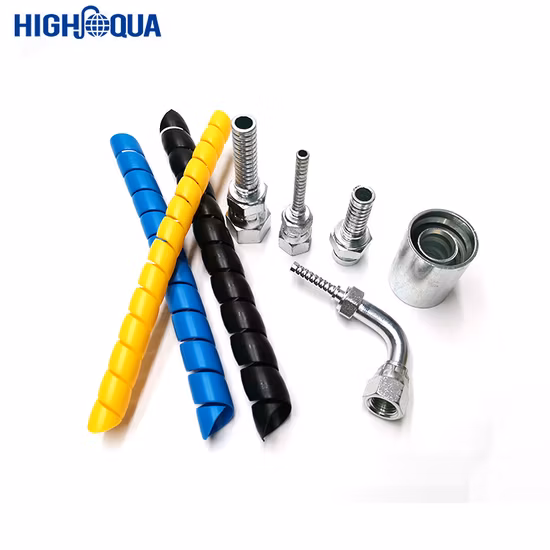 High Quality Colorful Flexible Spring Hose Guard