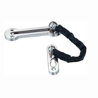 Zinc Alloy Chain Door Guard with Spring Anti-Theft Security Press Lock